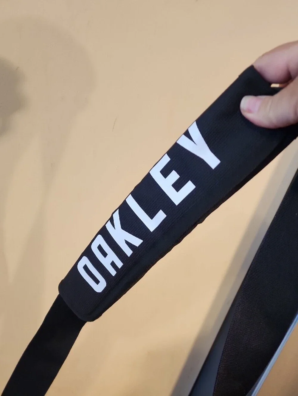 Oakley Black Laptop Messenger Bag